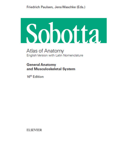 Sobotta Atlas Of Anatomy Vol 1 16th Edition Library Lyceum