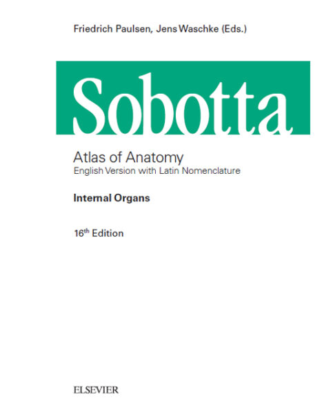 Sobotta Atlas Of Anatomy Vol 2 16th Edition Library Lyceum