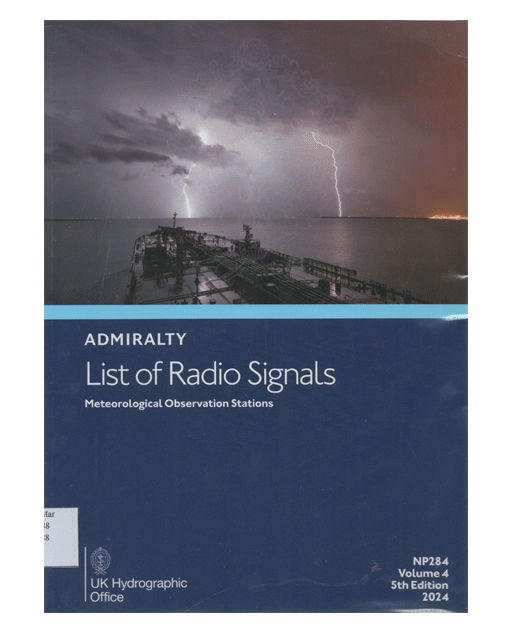 Admiralty List of Radio Signals Meteorological Observation Station