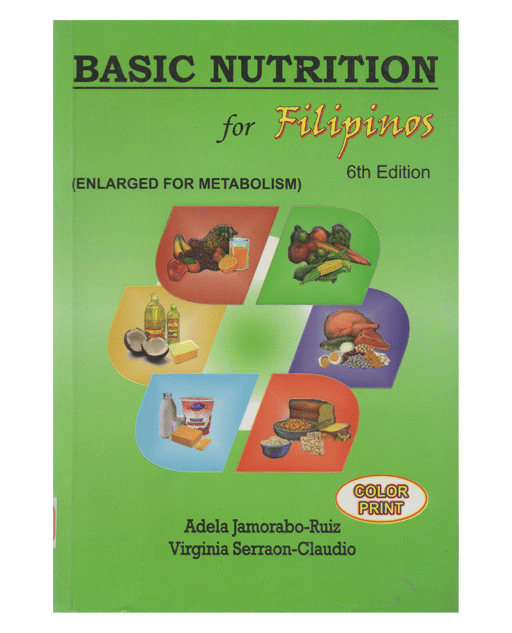 Basic nutrition for Filipinos (enlarged for metabolism)