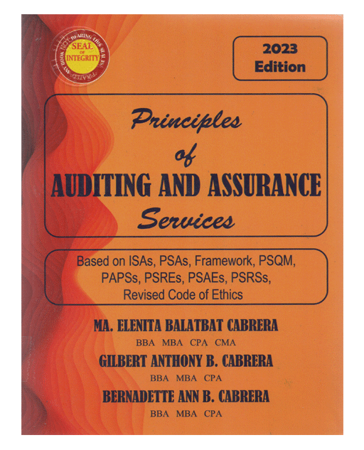 Principles of Auditing and Assurance Services